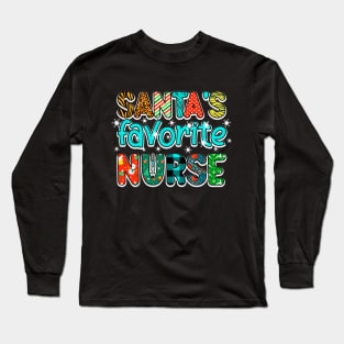 Christmas Nurse Long Sleeve T-Shirt